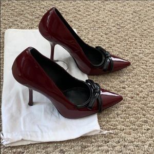 Prada Red Patent Heel